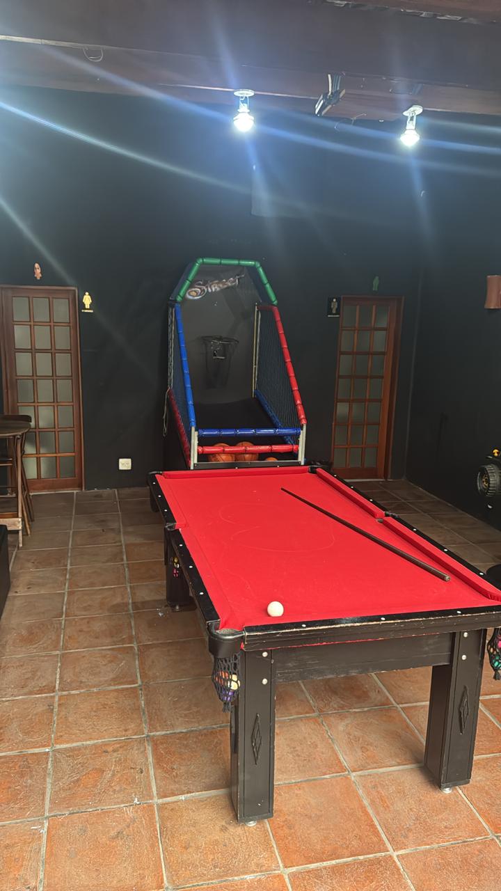 Ambiente interno da barbearia